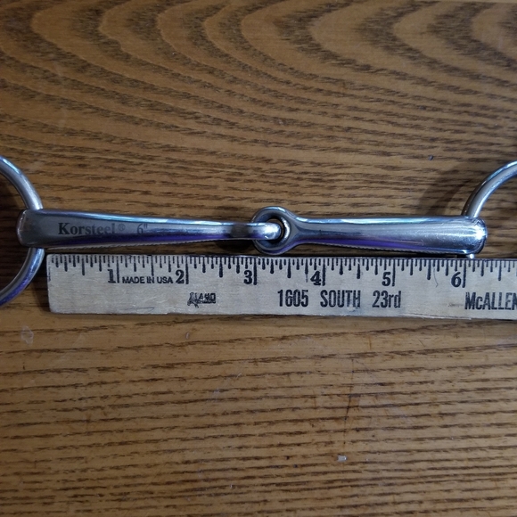 6" Bradoon Snaffle Bit - Picture 5 of 6